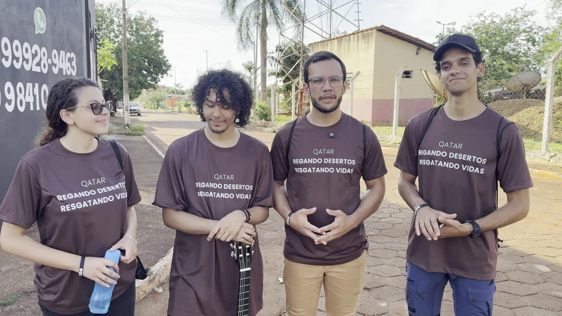 Missionários do Projeto Qatar 2024 em Delta