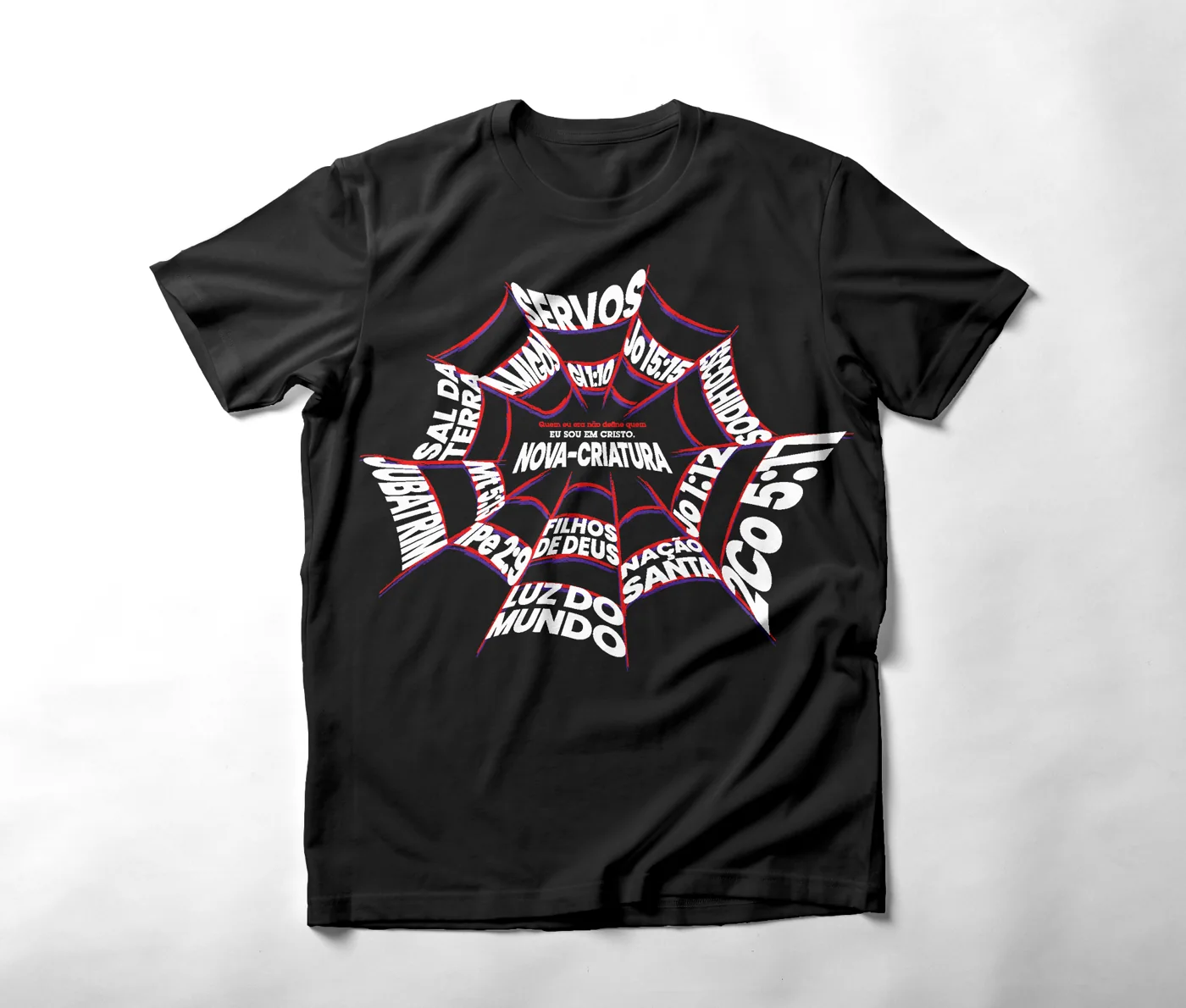 Camiseta Um Novo Dia — costas